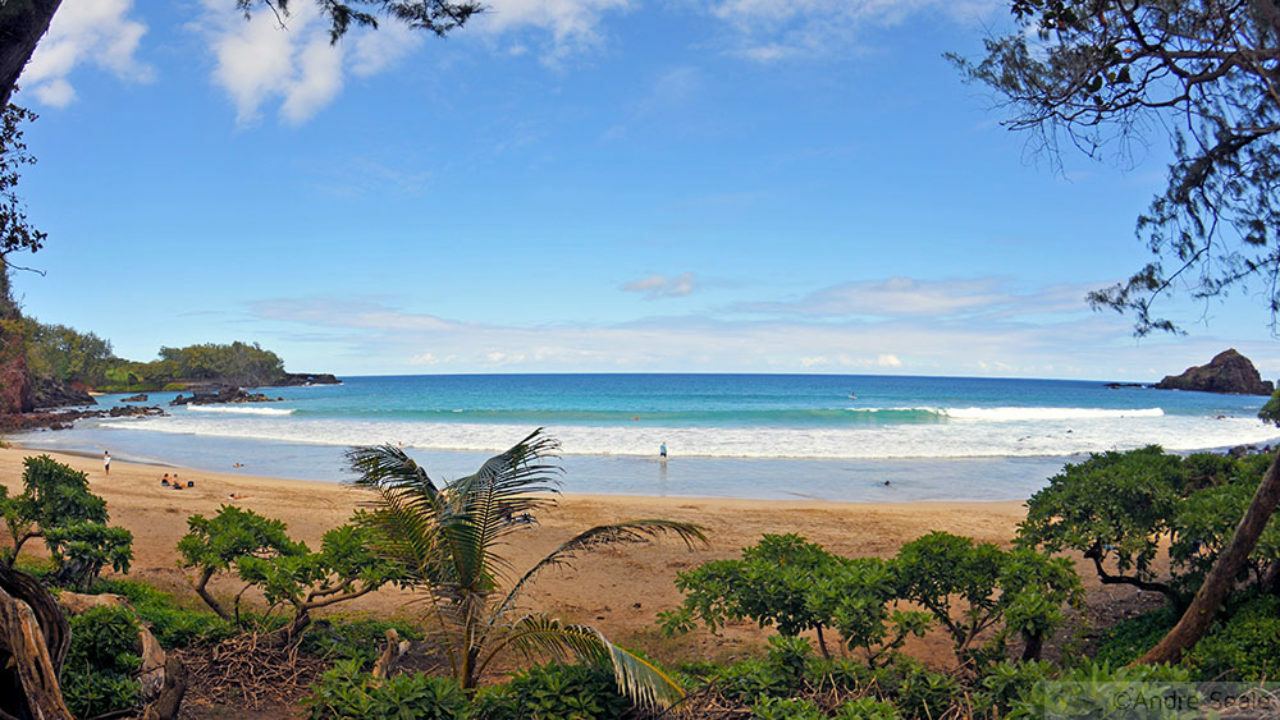 Praia em Maui