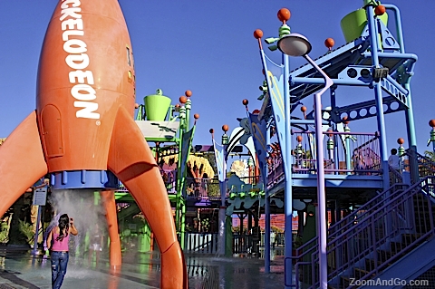 Universal Studios Tours - Nickelodeon Blast Zone