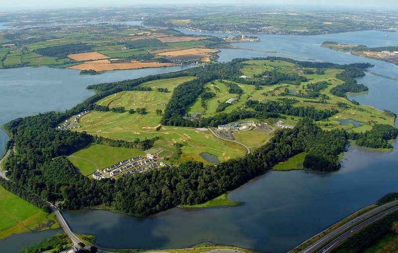 Imagem da Fota Island de cima